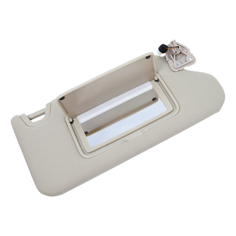 DURAFORCE For Nissan Altima 2013-2018 Beige right & left Sun Visor w/ Lights 96400-3TA2A