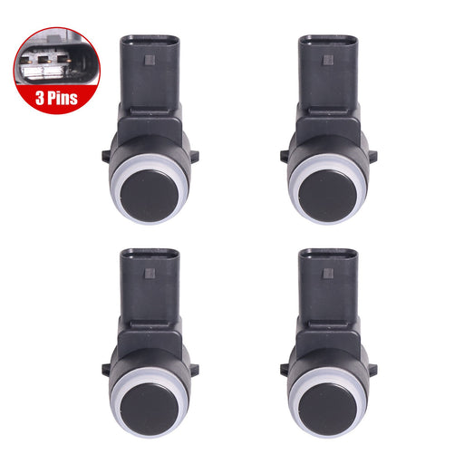 DURAFORCE 4Pcs Parking Aid Sensor For Dodge Sprinter 2500 3500 Mercedes-Benz A2215420417