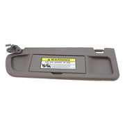 DURAFORCE Sun Visor W/Hanger Driver Left Side Gray For 06-11 Honda Civic 83280SNAA01ZA