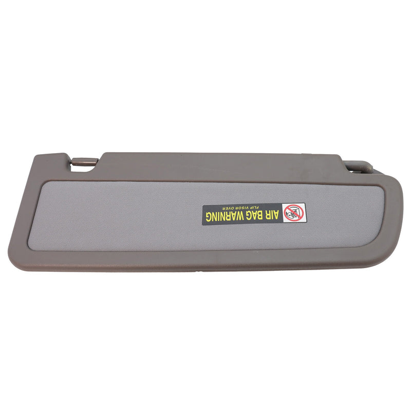 DURAFORCE Sun Visor W/Hanger Driver Left Side Gray For 06-11 Honda Civic 83280SNAA01ZA