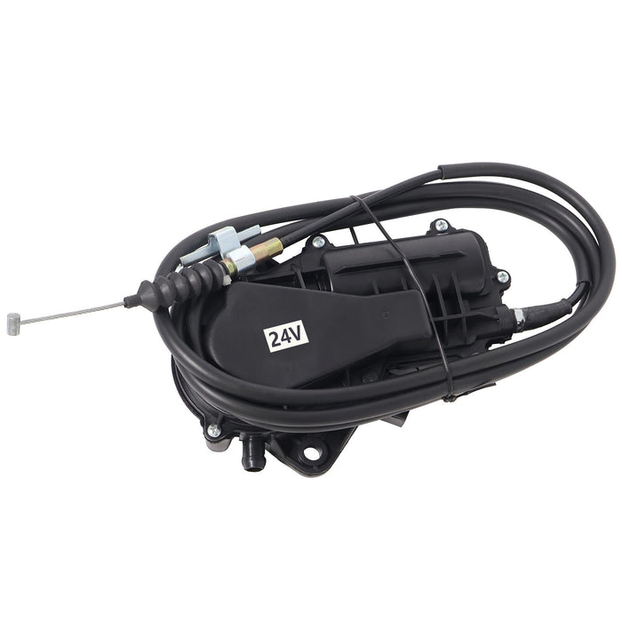 DURAFORCE 24V With 87" Cable Motor Assembly Engine Stop For 98-04 ISUZU NPR NPR-HD NQR