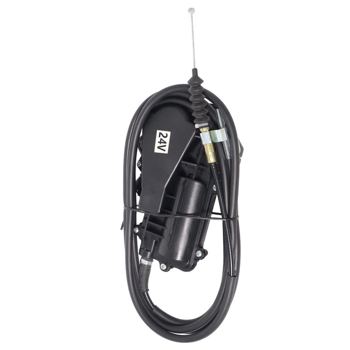 DURAFORCE 24V With 87" Cable Motor Assembly Engine Stop For 98-04 ISUZU NPR NPR-HD NQR