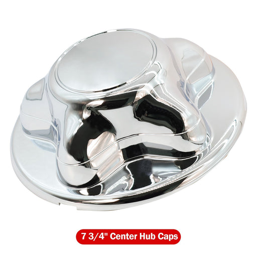 DURAFORCE 1X NEW Wheel Hub Center Cap7 3/4 inches Chrome Fit 97- 04 Ford F150 Expedition
