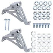 DURAFORCE 1 Pair Engine Motor Mount Brackets Set For Chevy C10 GMC Truck V8 1963-1972