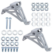 DURAFORCE 1 Pair Engine Motor Mount Brackets Set For Chevy C10 GMC Truck V8 1963-1972