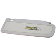 DURAFORCE Sun Visors W/Hanger Driver Left Side Hand For Honda Civic 2006-2008 Light Gray