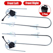 DURAFORCE 2X Front Left & Right Window Regulator W/Motor for Kenworth T370 T680 C500