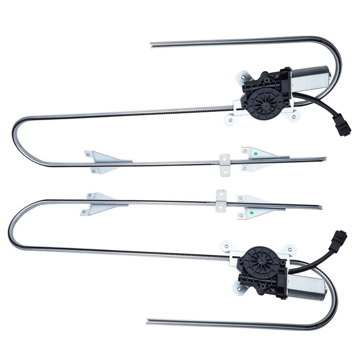 DURAFORCE 2X Front Left & Right Window Regulator W/Motor for Kenworth T370 T680 C500