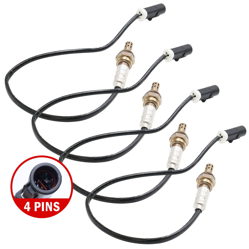 DURAFORCE 4X Oxygen O2 Sensor 234-4001 for Ford Taurus Lincoln Town Car Mazda B2300 B3000