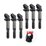 DURAFORCE 6X Ignition Coils 12131712219 for BMW 128i 535i 760i F30 X5 X6 Z3 Z4 L6 3.0L