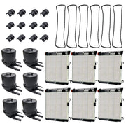 DURAFORCE 6x Diesel Fuel Filter Kit FD4625 New For 2017-2020 Ford F-250 F-350 6.7L