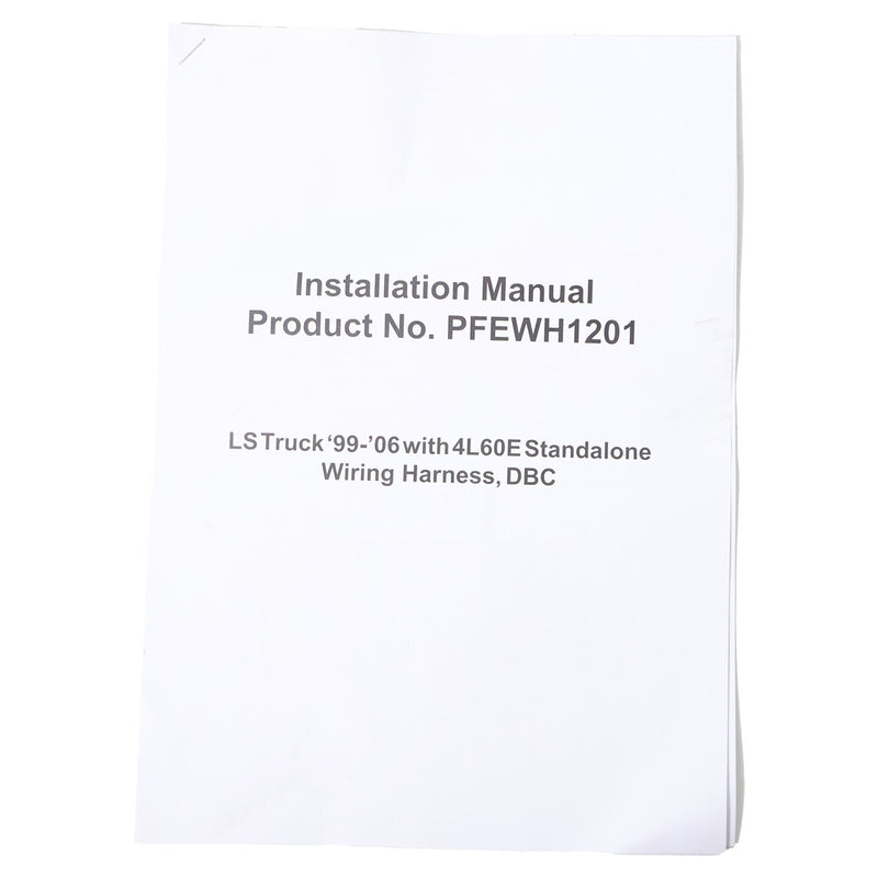 DURAFORCE Wiring Harness Stand Alone LS1-4L60E For LS SWAPS DBC 4.8 5.3 6.0 97-06