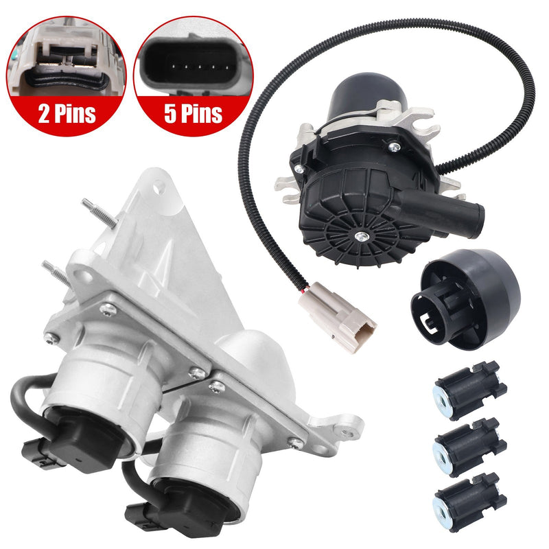 DURAFORCE New Secondary Air Injection Pump Valve & 1x Secondary Air Pump For Toyota