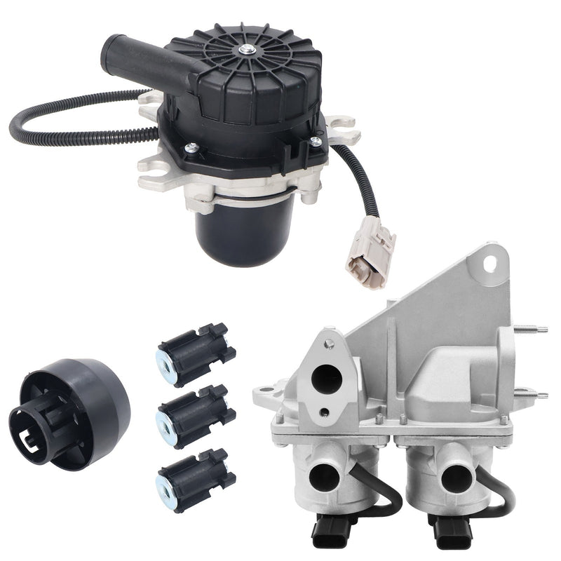 DURAFORCE New Secondary Air Injection Pump Valve & 1x Secondary Air Pump For Toyota
