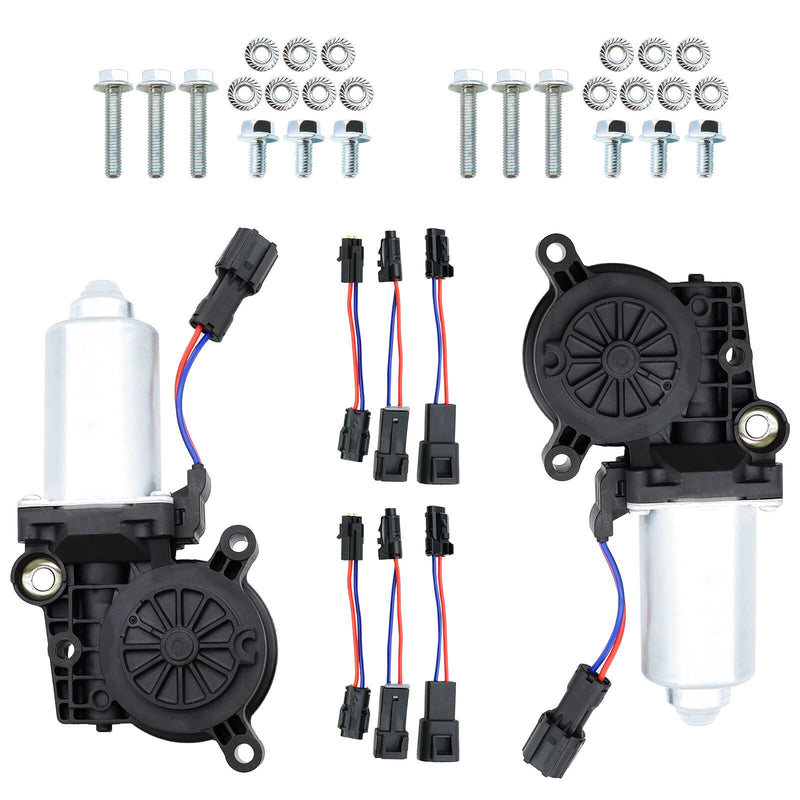DURAFORCE 2x For Chevrolet Blazer 1992-2005 Power Window Regulator Motor Front Left Right