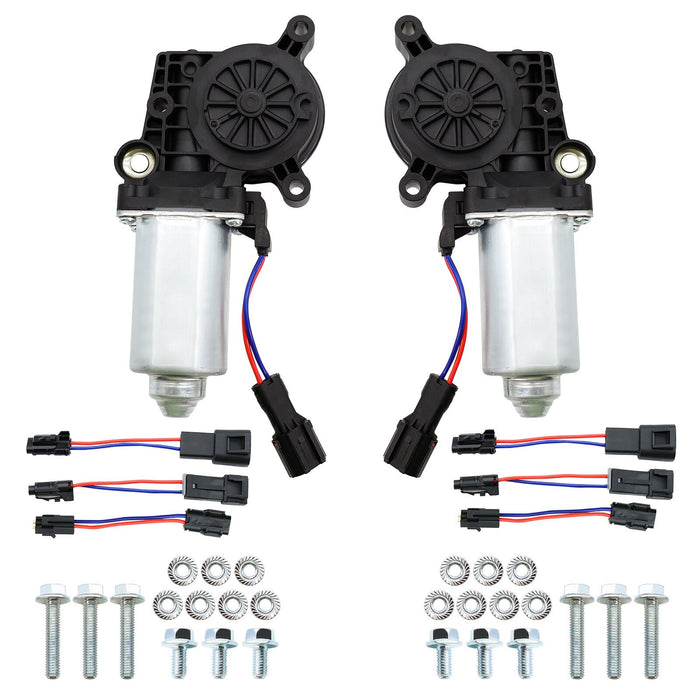 DURAFORCE 2x For Chevrolet Blazer 1992-2005 Power Window Regulator Motor Front Left Right