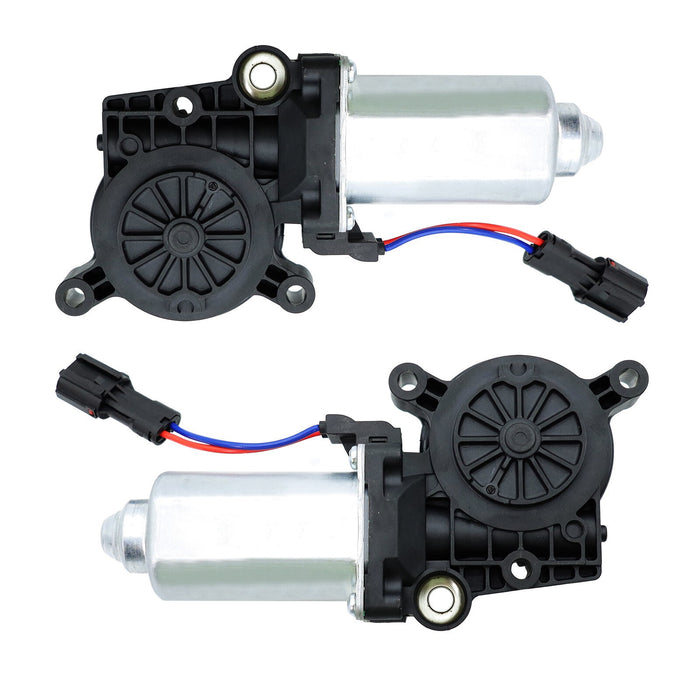 DURAFORCE 2x For Chevrolet Blazer 1992-2005 Power Window Regulator Motor Front Left Right