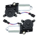 DURAFORCE 2x For Chevrolet Blazer 1992-2005 Power Window Regulator Motor Front Left Right