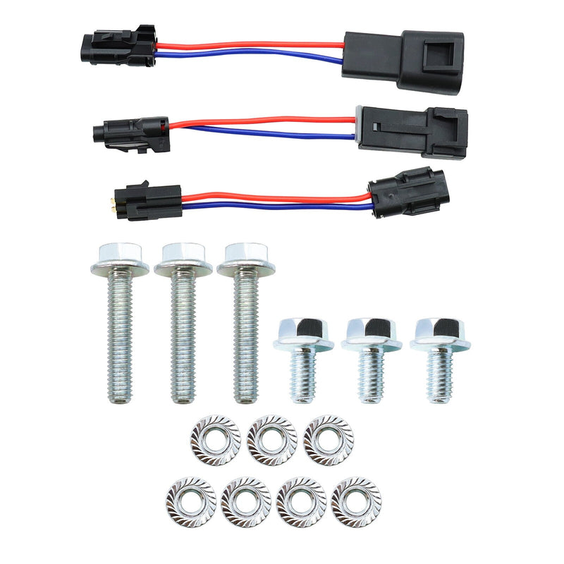 DURAFORCE 2x For Chevrolet Blazer 1992-2005 Power Window Regulator Motor Front Left Right