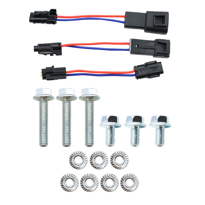 DURAFORCE 2x For Chevrolet Blazer 1992-2005 Power Window Regulator Motor Front Left Right