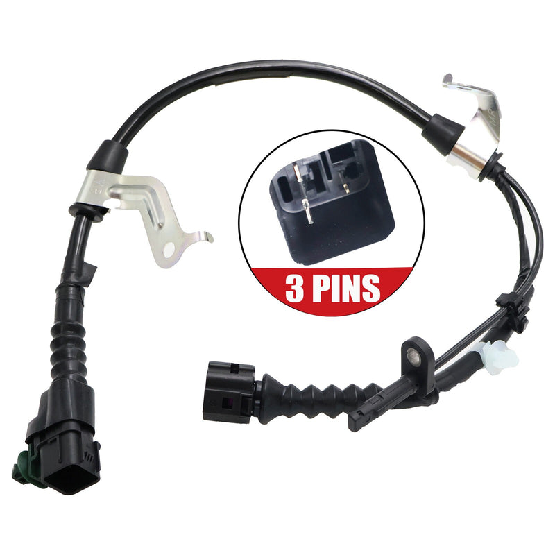 DURAFORCE 47510TBAA02 1 x ABS Wheel Speed Sensor Rear Right For HONDA CIVIC 2016-2021