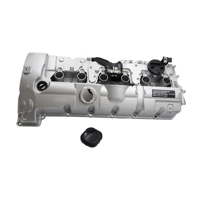 DURAFORCE 11127552281 Aluminum Valve Cover w/ Gasket & Bolts for BMW X3 X5 Z4 328i 06-13