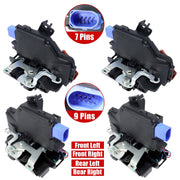 DURAFORCE 7L0839016D 4PCS Door Lock Latch Actuator For Porsche Cayenne VW Touareg Phaeton