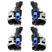DURAFORCE 7L0839016D 4PCS Door Lock Latch Actuator For Porsche Cayenne VW Touareg Phaeton