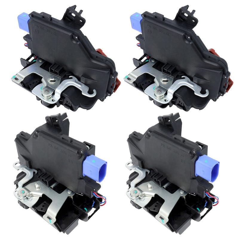DURAFORCE 7L0839016D 4PCS Door Lock Latch Actuator For Porsche Cayenne VW Touareg Phaeton