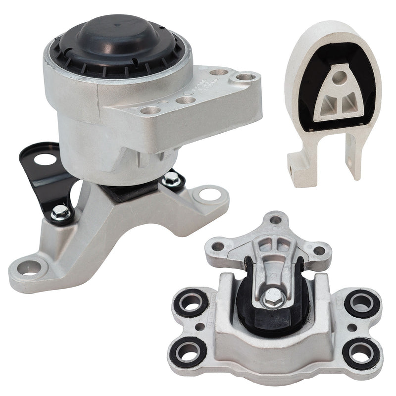 DURAFORCE 3PCS Engine Motor Mount & Transmission Mount Set For Volvo S60 11-14 Left &Right