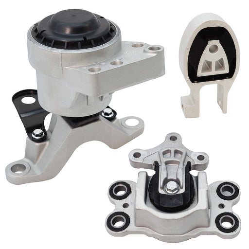 DURAFORCE 3PCS Engine Motor Mount & Transmission Mount Set For Volvo S60 11-14 Left &Right