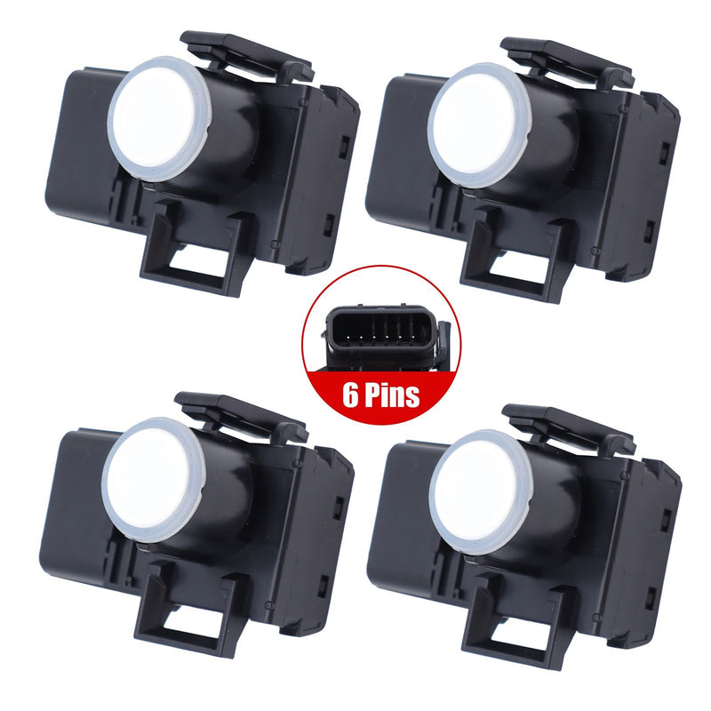 DURAFORCE 39680-SZA-A11 White Sensor Parking For Honda Pilot 09-11 Replacement -- 4 PCS