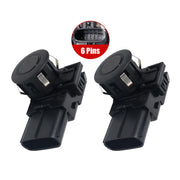 DURAFORCE 2X Fit Toyota Sienna 11-17 Black Bumper PDC Parking Sensor + Retainer 8934148010