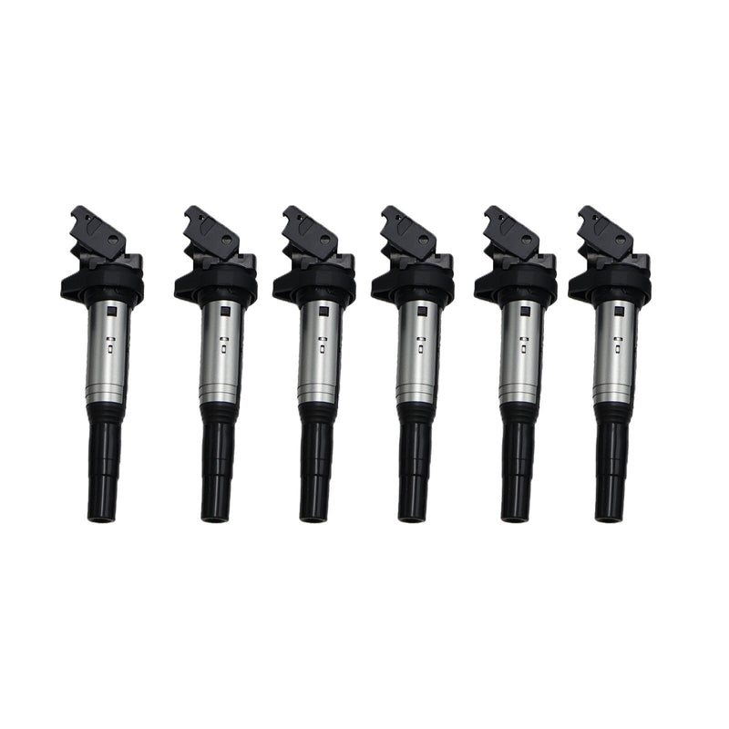 DURAFORCE 6 x Ignition Coil Pack For BMW 545i 535xi 535i 530xi 530i 528i 12137551049