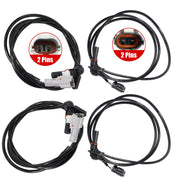 DURAFORCE 4x ABS Sensor Wheel Speed Controller Front Rear Left Right Set For Mitsubishi