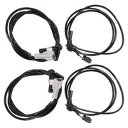 DURAFORCE 4x ABS Sensor Wheel Speed Controller Front Rear Left Right Set For Mitsubishi