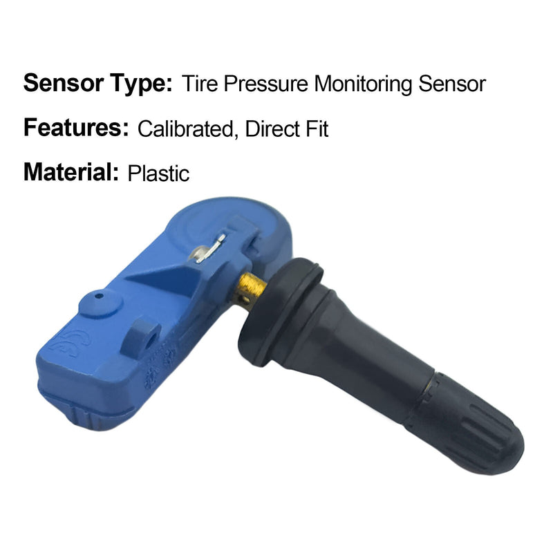 DURAFORCE Set of 4 Tire Pressure Sensor TPMS 22853740 For 10-15 Chevy Camaro GMC Yukon