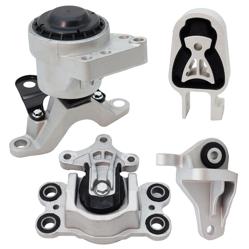 DURAFORCE 4PCS Engine Motor Mount Kit Left&Right Fits 2011-2016 VOLVO S60 V60 S80 V70 XC60