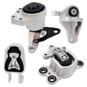DURAFORCE 4PCS Engine Motor Mount Kit Left&Right Fits 2011-2016 VOLVO S60 V60 S80 V70 XC60