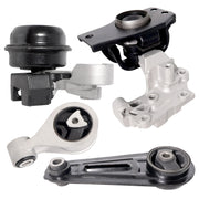 DURAFORCE Engine Motor&Trans Mounts Set for Nissan Rogue Select 2.5L 08-13 A7370 A4351