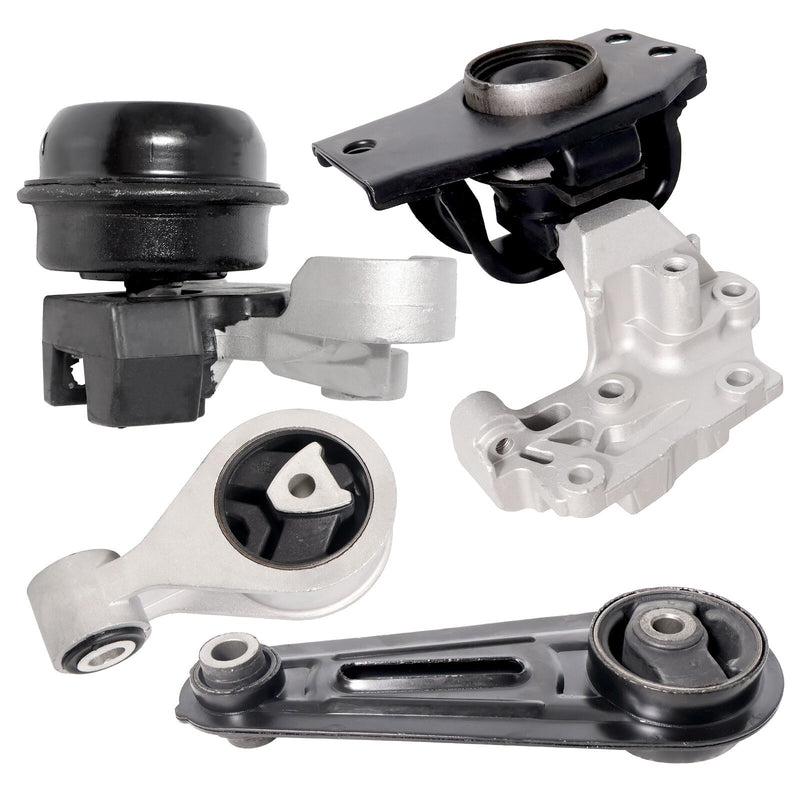 DURAFORCE Engine Motor&Trans Mounts Set for Nissan Rogue Select 2.5L 08-13 A7370 A4351