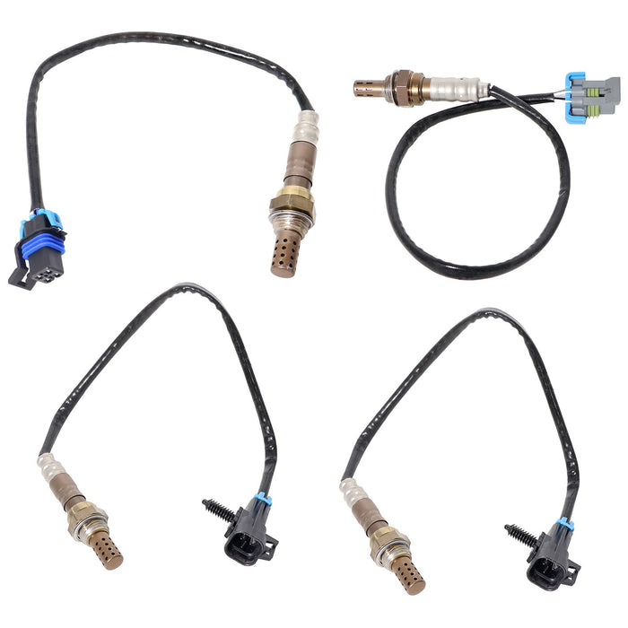 DURAFORCE 12606671 4 x O2 Oxygen Sensor For Chevy Trailblazer 2008-2009 GMC Envoy Saab