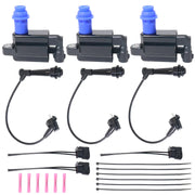 DURAFORCE 3Pcs Ignition Coil & Connector & Wireset 90919-02216 for LEXUS TOYOTA SUPRA