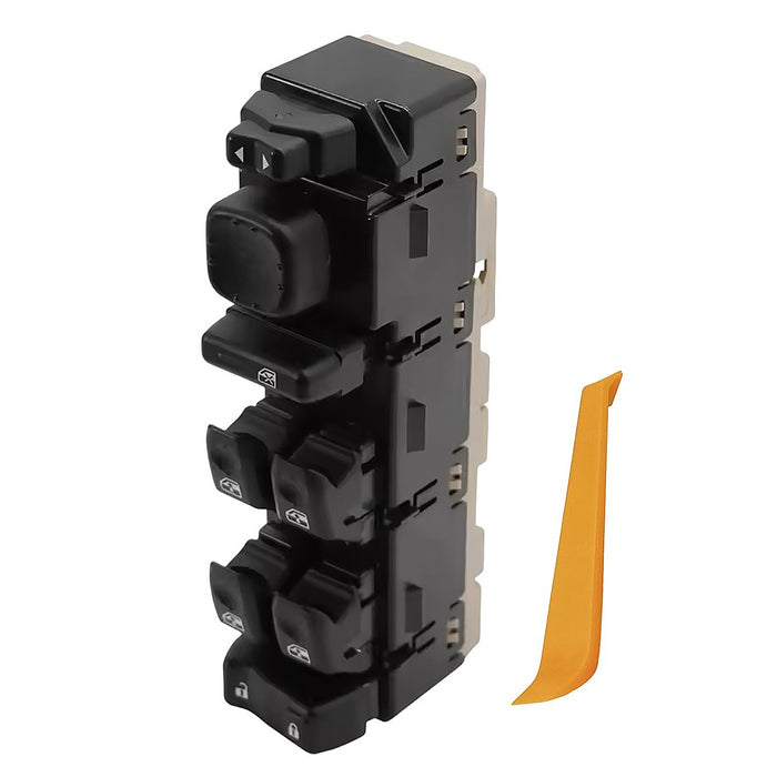 DURAFORCE 15883320 Power Window Switch Front Driver Left Side Black For Chevy Silverado