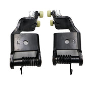 DURAFORCE Pair of 1 Left Right Center Mount Sliding Door Rollers For 05-10 Honda Odyssey