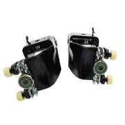 DURAFORCE Pair of 1 Left Right Center Mount Sliding Door Rollers For 05-10 Honda Odyssey