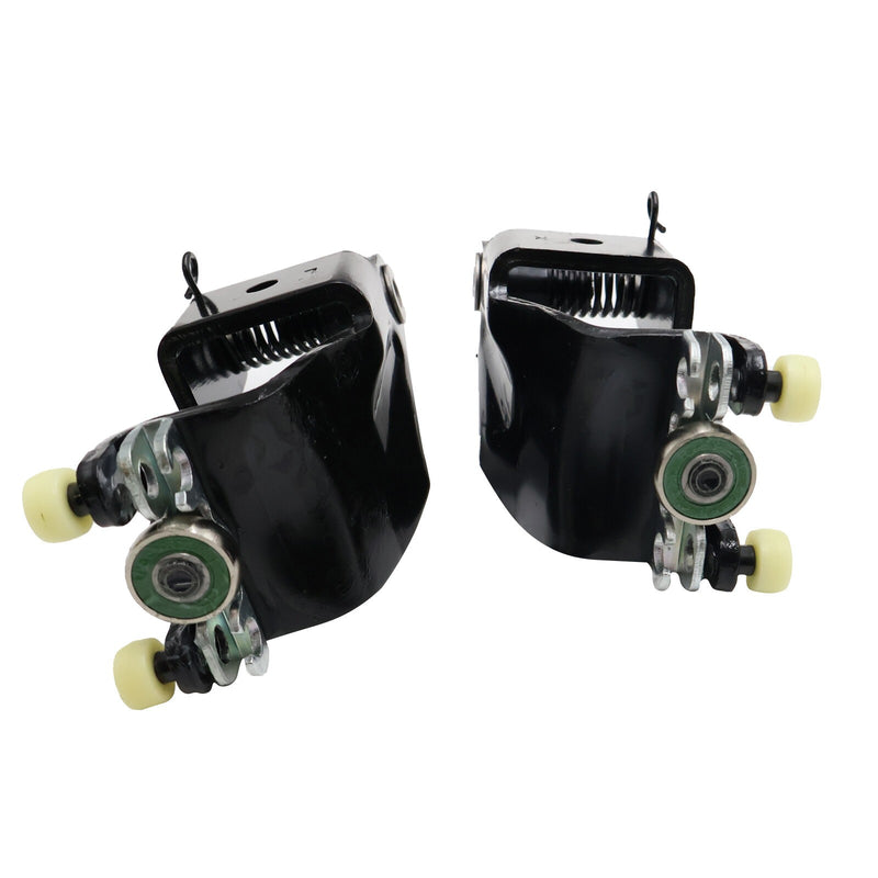 DURAFORCE Pair of 1 Left Right Center Mount Sliding Door Rollers For 05-10 Honda Odyssey