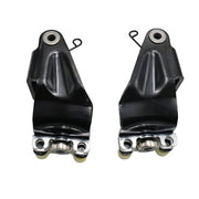 DURAFORCE Pair of 1 Left Right Center Mount Sliding Door Rollers For 05-10 Honda Odyssey