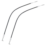 DURAFORCE Car 2x FRONT INNER DOOR HANDLE LOCK CABLE WIRE fit for Rio Hyundai Accent 06-11