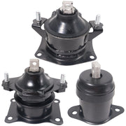 DURAFORCE Set of 3 Engine Motor Mounts Set for 03-07 Honda Accord Acura TSX 2.4L